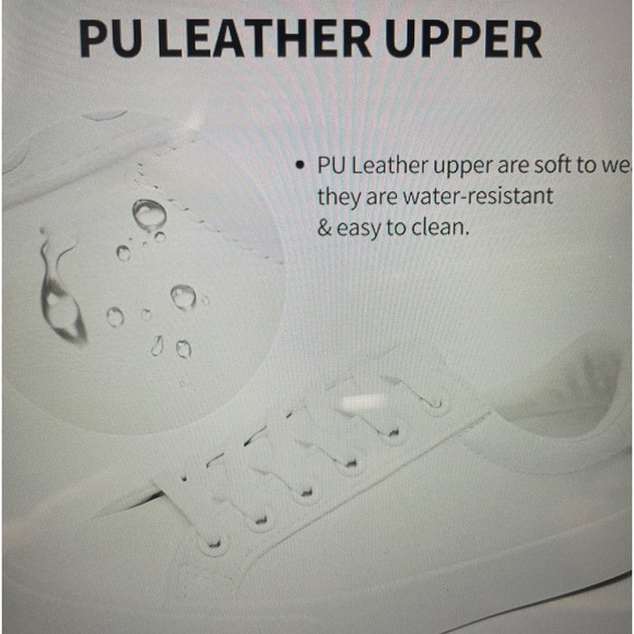 Women's White Tennis Shoes Sneakers Casual Walking Shoe - Picture 4 of 12